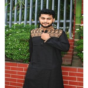 Men"s Panjabi - Black