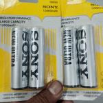 SONY ICR 3.7V HIGH QUALITY LITHIUM ION BATTERY 2 PIECE  (1 PACK).