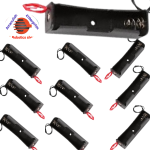 18650 battery holder, specifically designed to hold a single 18650 lithium-ion battery.