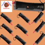 18650 battery holder, specifically designed to hold a single 18650 lithium-ion battery.