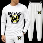 Long Sleeve Drop Shoulder Tshirt and Trouser Set