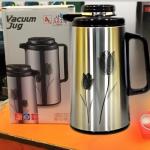 Product details of 1 liter metallic body vacuum push flask mixed color s- 1072