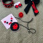 Hand made jewellery set