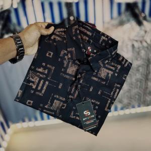 Shy Looks Full Sleeve Digital Print Shirt for Men | Stylish & Premium