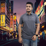 China Stretch Half sleeve polo shirt