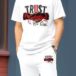 Export Quality Cotton T-Shirt & Trouser Combo Set for Men