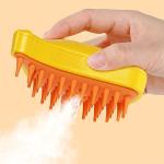 3 in 1 Mango Shape Pet Electric Steam Spa Brush 3in1 Mango Shape Pet Electric Steam Spa Brush