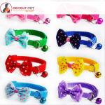 Adustable Cat Bou Tie Collar