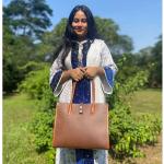 China PU Double Leather Tote Bag | Premium Handbag for Women