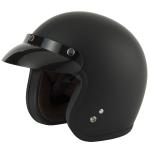 Studds Thunder D1 Matt Black  Half Face Helmet