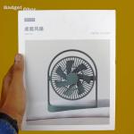 JISULIFE FA19A DC Fan, Run Directly With USB Power From Power Bank Or Solar (Without Battery)