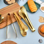 Golden Food Tong – Style & Comfort in Your Kitchen