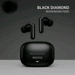 📢 নতুন আসলো! 🎧 REEOO Black Diamond Boom Boom Pods