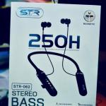 STR-062 Stereo Bass magnetic neckband wireless headphones