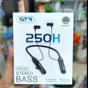STR-062 Stereo Bass magnetic neckband wireless headphones