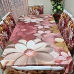 3d print korian velvet 7pcs table cloth
