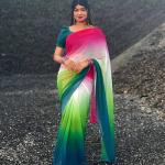 Rongdhonu Georgette sharee