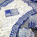 Elegant Skin Print Saree | Premium Quality Stylish Women’s Saree