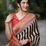 Digital Print Silk Sharee