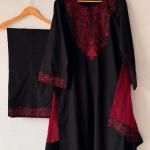 Sequence Embroidery Three Piece