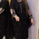 Embroidery Three Piece