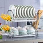 2 Layer Dish Drainer Rack