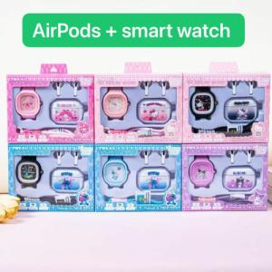 smartwatches and TWS 63 wireless earbuds in character-themed gift sets