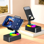 Wys-2301BT Phone Stand with Bluetooth Speaker & 5000mAh Power Bank