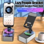 Wys-2301BT Phone Stand with Bluetooth Speaker & 5000mAh Power Bank