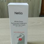 Neela White Snow Fermented Underarm Whitening Cream with Green Tea 50ml.|korea