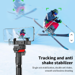 C10 Selfie Stick 360 Rotation Auto Face Tracking Tripod Smart Auto Face Tracking Phone Holder